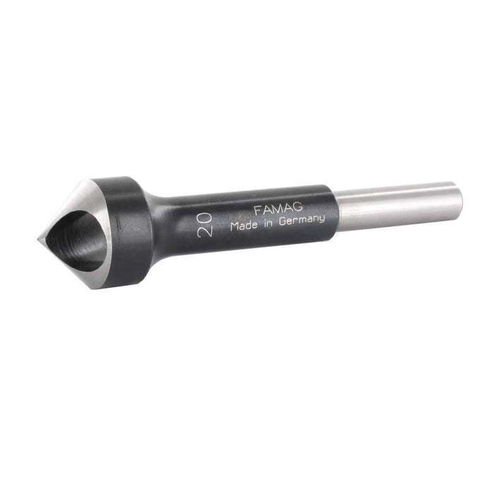 Black metal countersink with 'FAMAG Made in Germany' branding on a white background