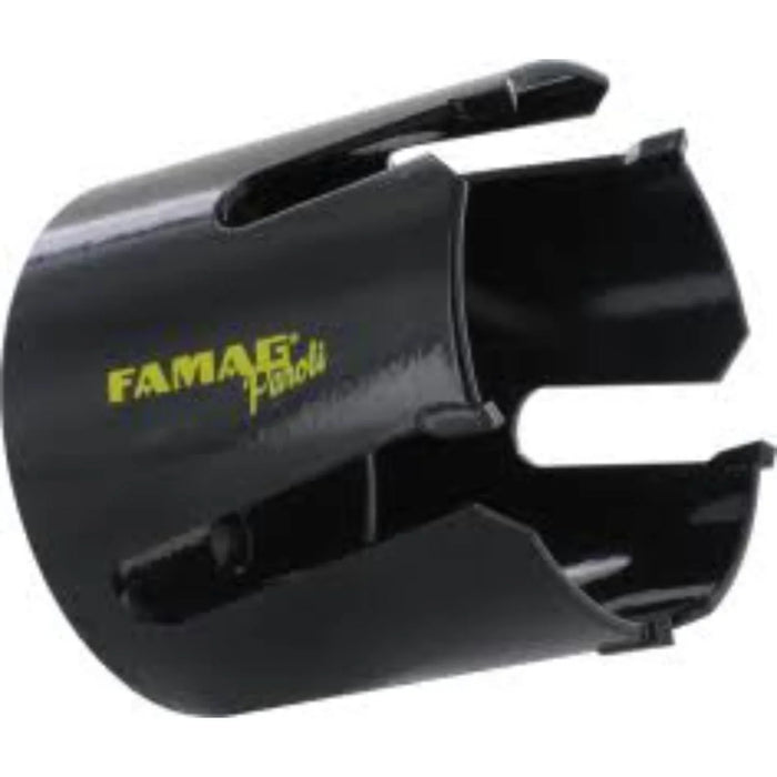 Black Hole saw with 'FAMAG' branding on a white background