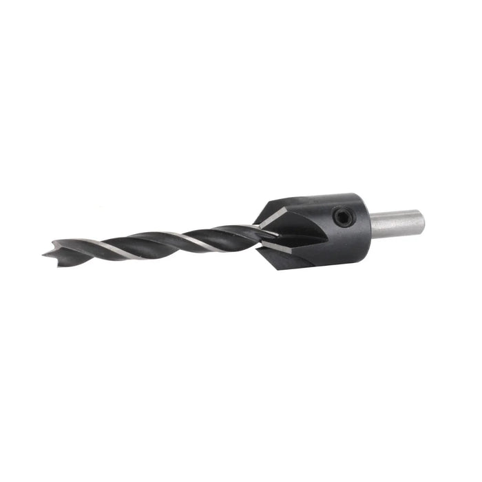 Drill bit on a white background