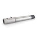 Metallic cylindrical object with threaded end branded 13mm on a white background