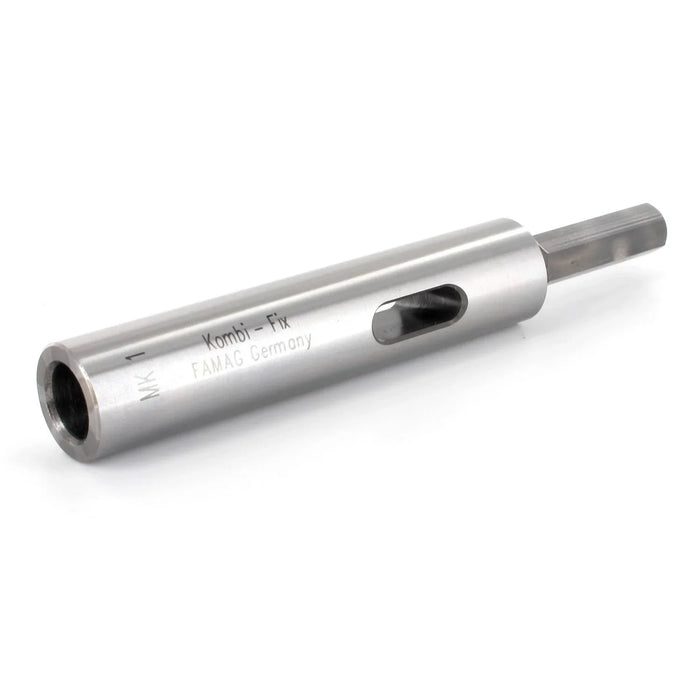 Metal tool with 'MK1 Kombi-Fix' branding on a white background