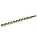 Metal auger  on a white background