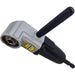 Pneumatic tool with black handle and visible brand logo on a white background
