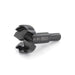 Black metal drill bit with 'Made in Germany' text on a white background
