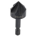 Black drill bit with '20*50' marking on a white background