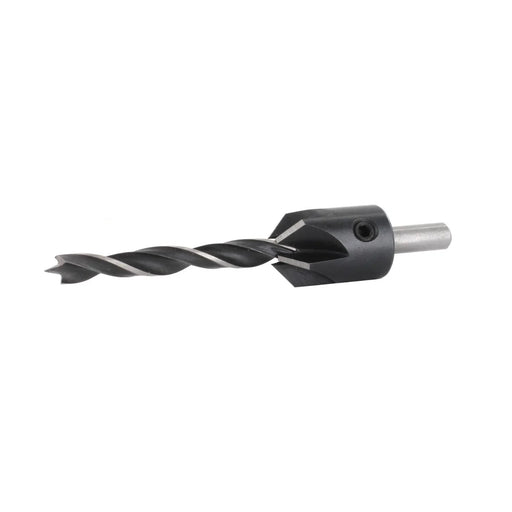 Drill bit on a white background