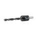 Drill bit on a white background